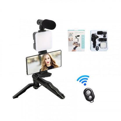 🎬 Kit de Vlogging Pro 5 en 1 – Graba como un Profesional