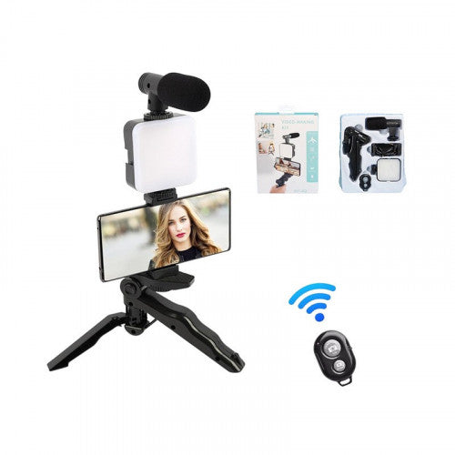 🎬 Kit de Vlogging Pro 5 en 1 – Graba como un Profesional
