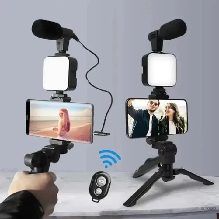 🎬 Kit de Vlogging Pro 5 en 1 – Graba como un Profesional